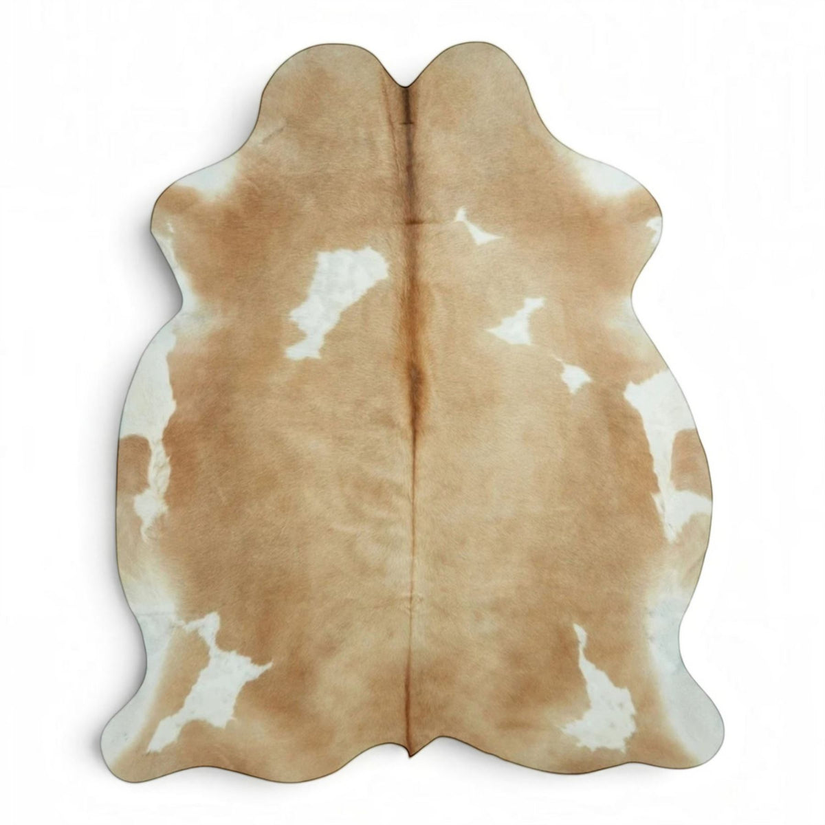 Natural Cow Leather Cowhide Hairon Rug - Hereford
