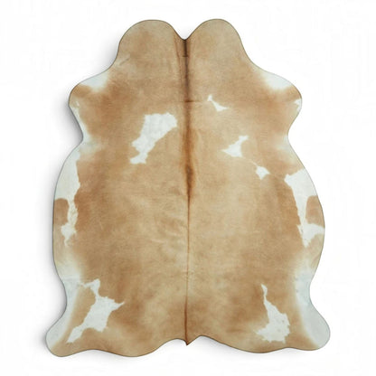 Natural Cow Leather Cowhide Hairon Rug - Hereford