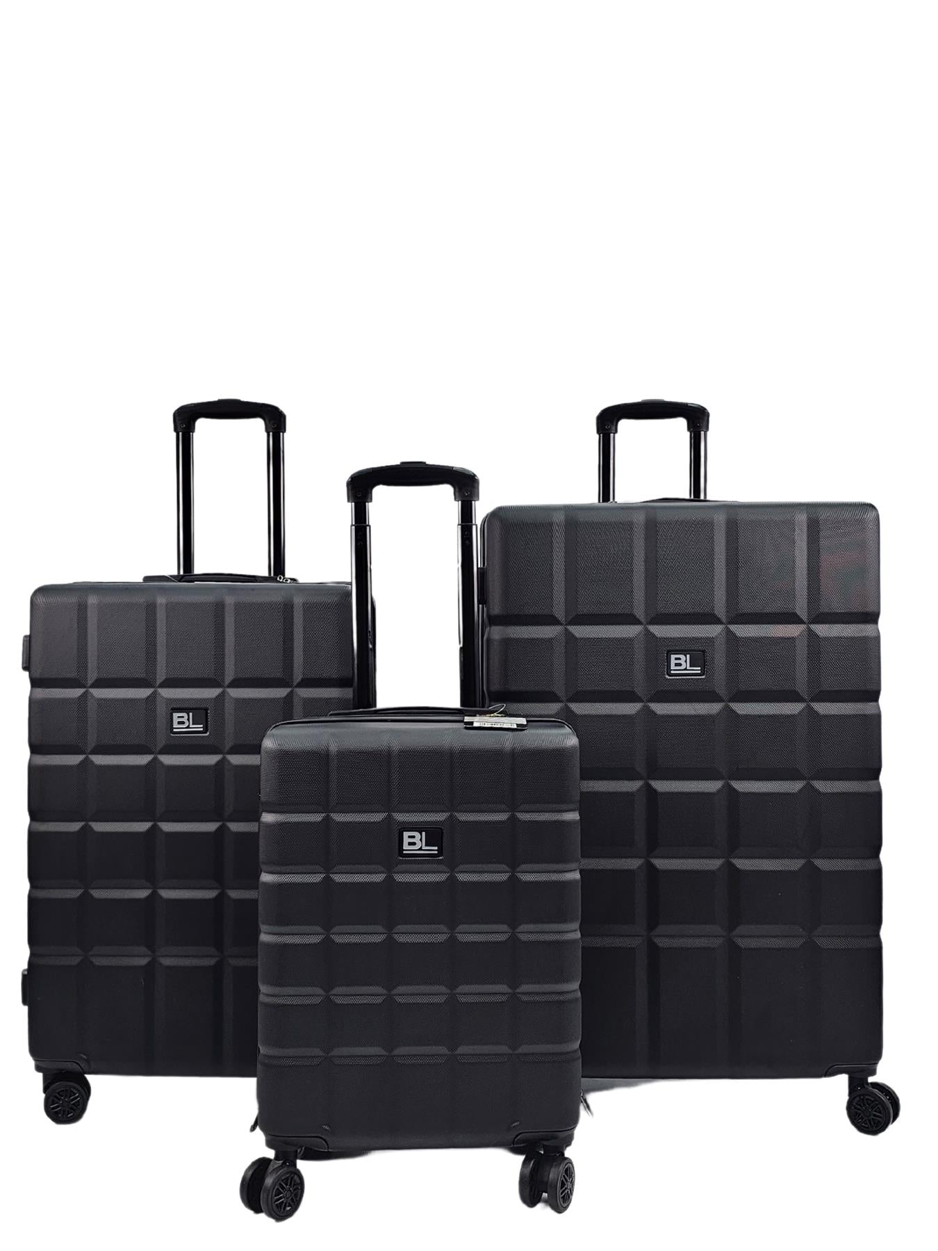 Hard Shell Classic 4 Wheel Travel Suitcase Set