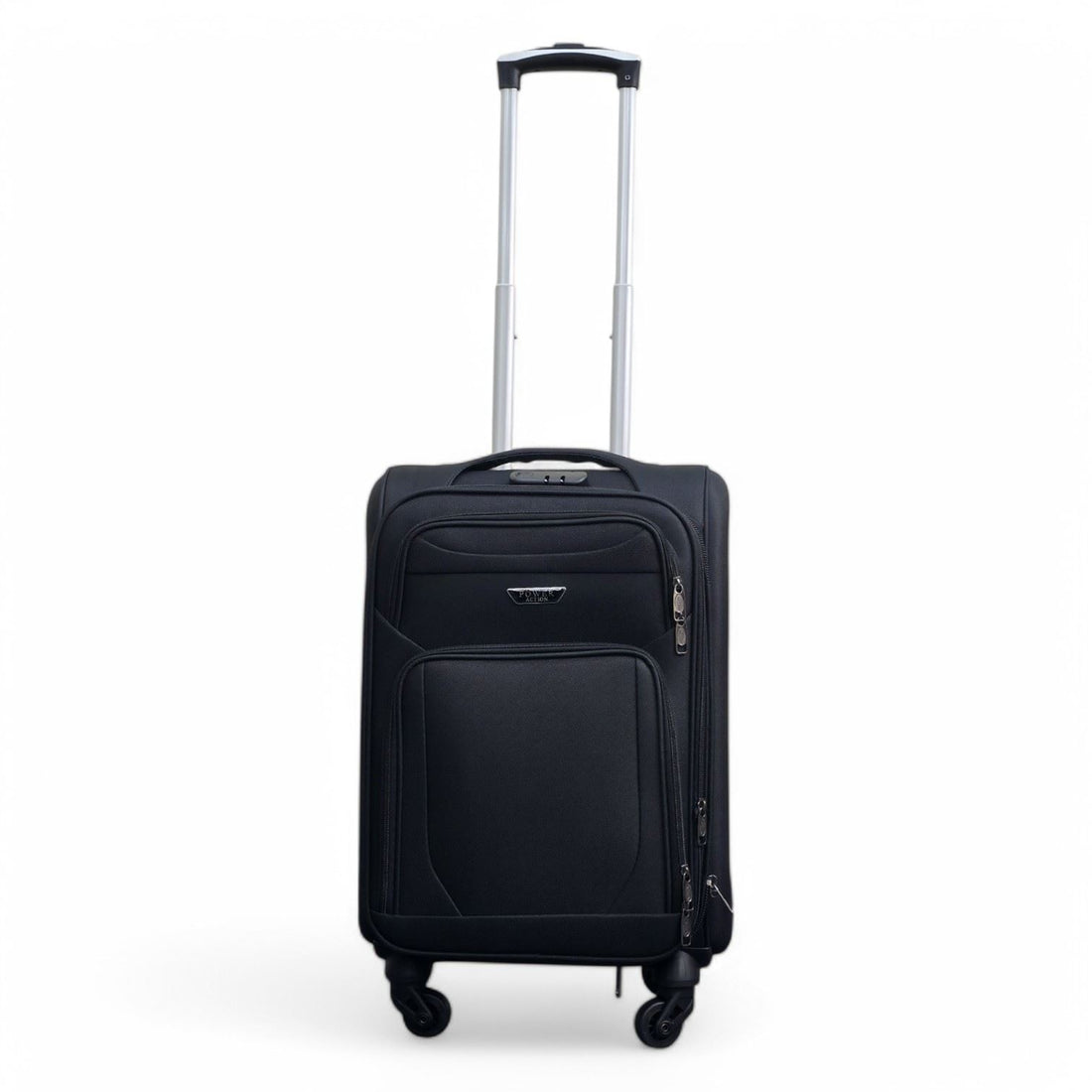 Nagoya Cabin Soft Shell Suitcase in Black