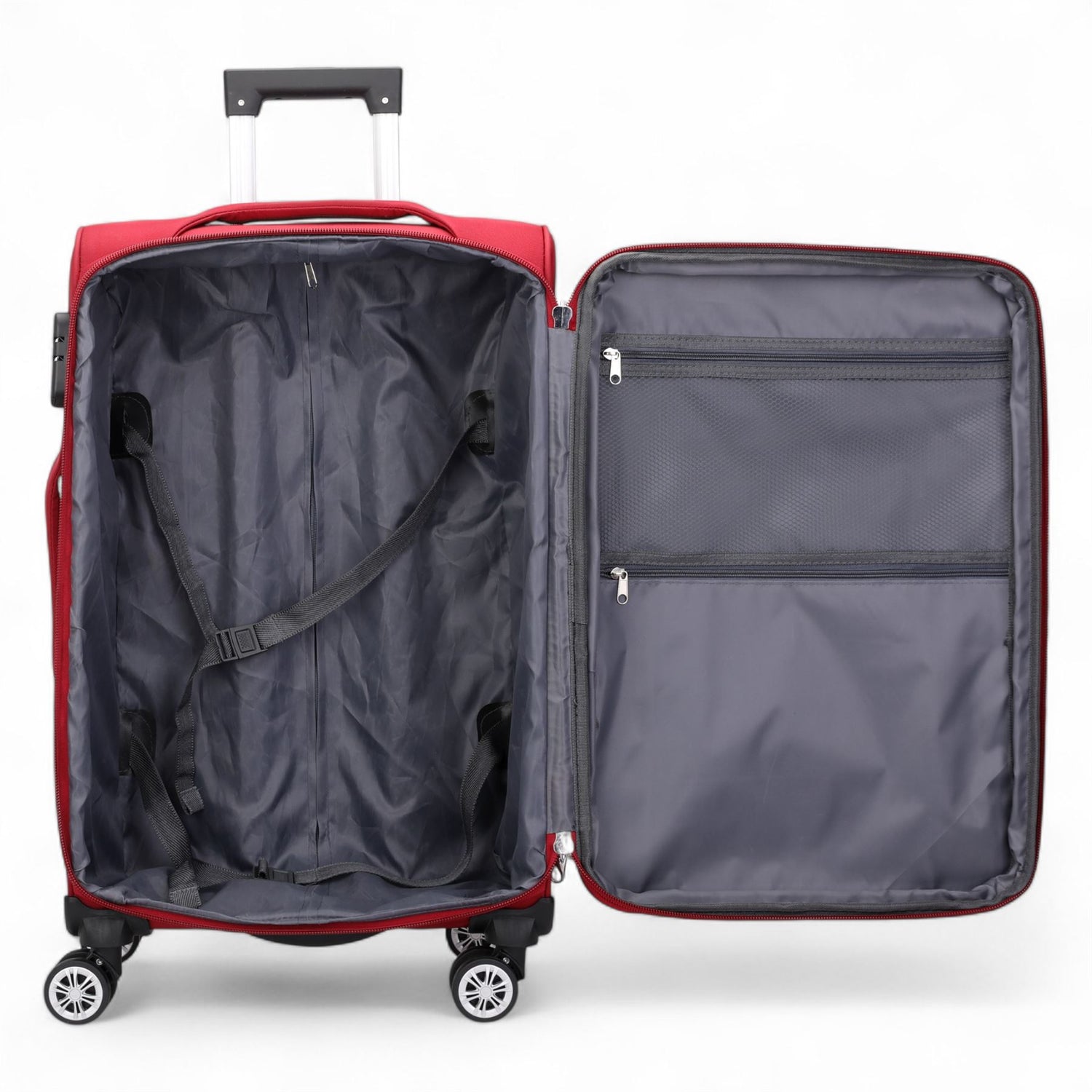 Delta Large Hard Shell Suitcase in Navy