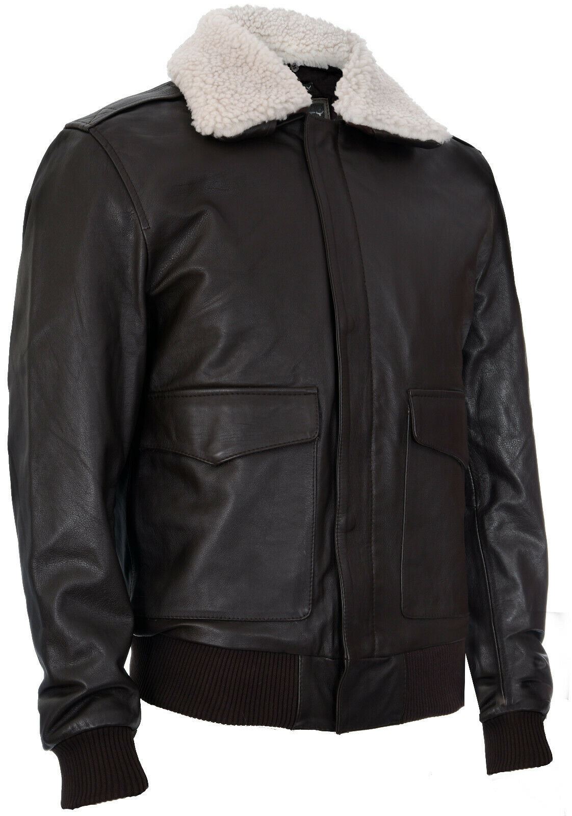 Mens A2 Cowhide Bomber Jacket-Caistor - Upperclass Fashions 