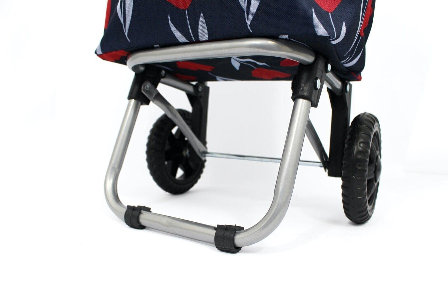 40L Lightweight Shopping Trolley Wheeled Folding Durable Cart Strong Bag Grocery