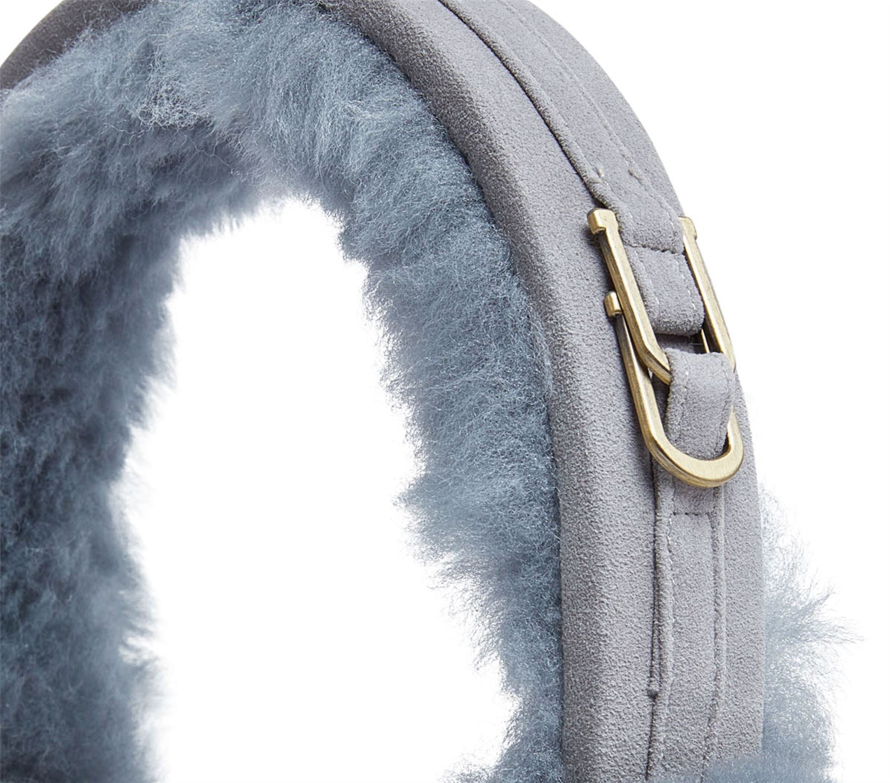 Womens Sheepskin Shearling Winter Ear Muffs Warm Comfortable