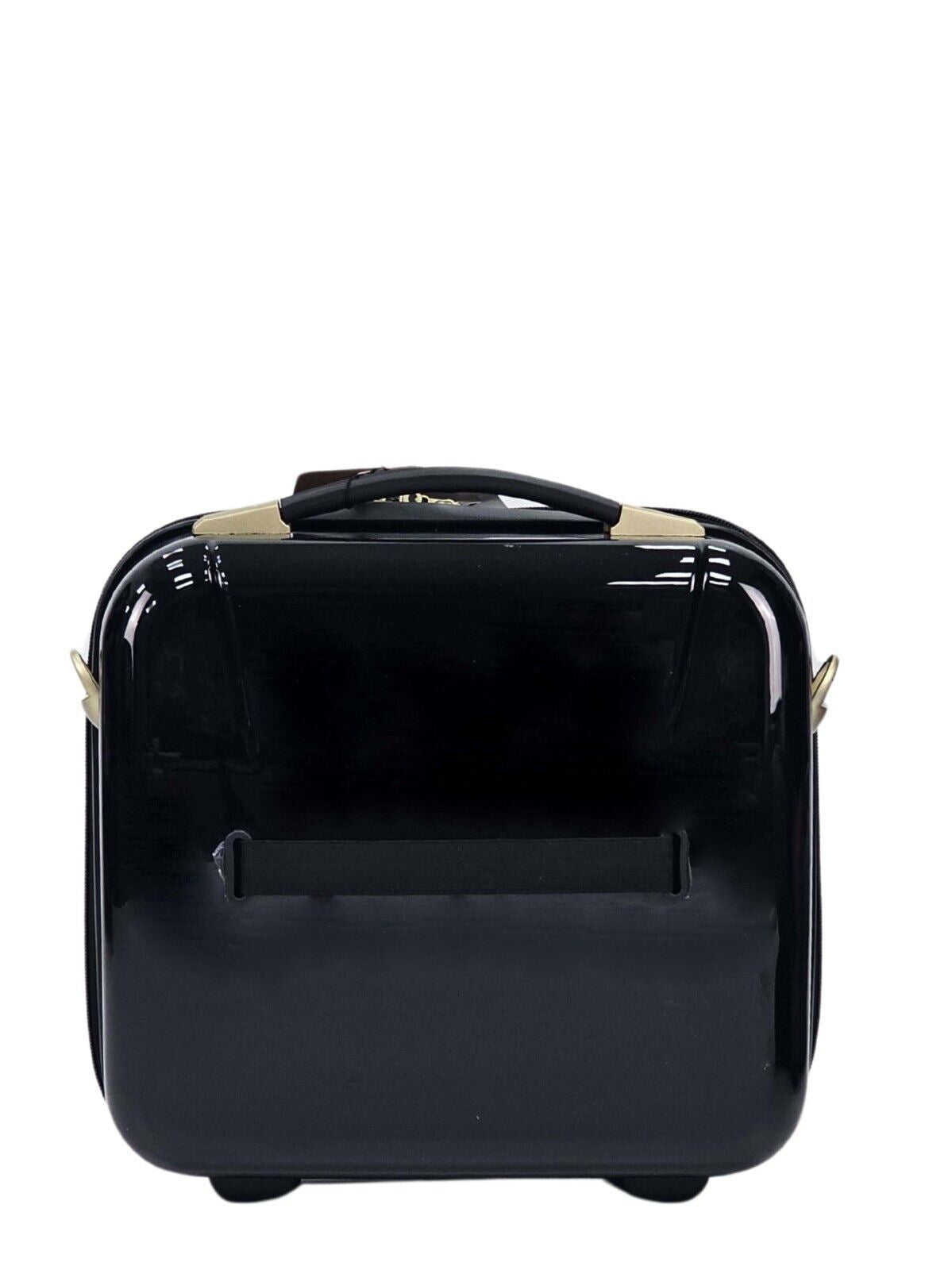 Butler Cosmetic Hard Shell Suitcase in Black