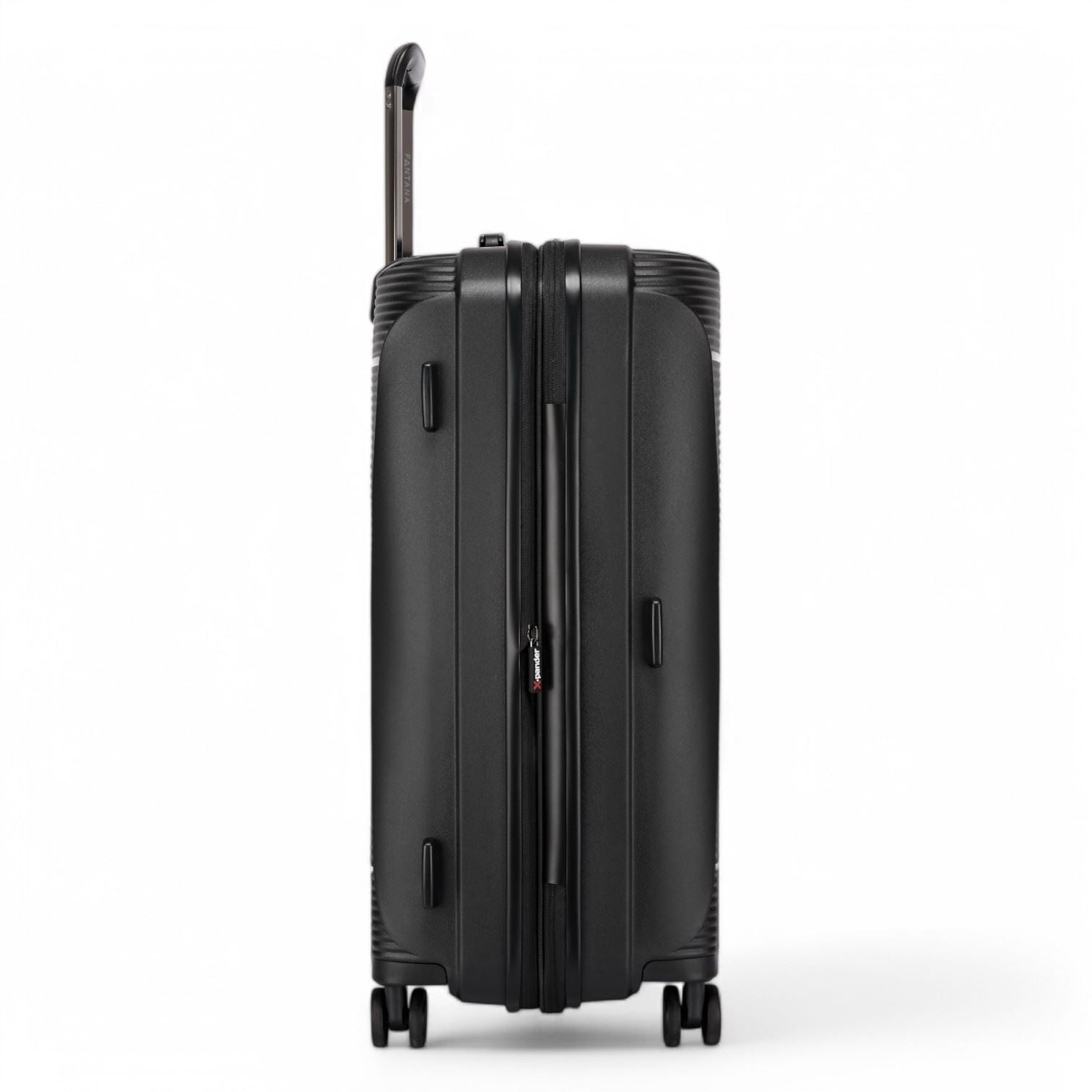 Abiko Large Hard Shell Suitcase in Black