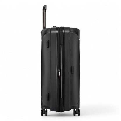 Abiko Large Hard Shell Suitcase in Black