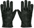 WOMENS BLACK CLASSIC SOFT REAL 100% LEATHER GLOVES THERMAL LINED DRIVING FITTED - Upperclass Fashions 