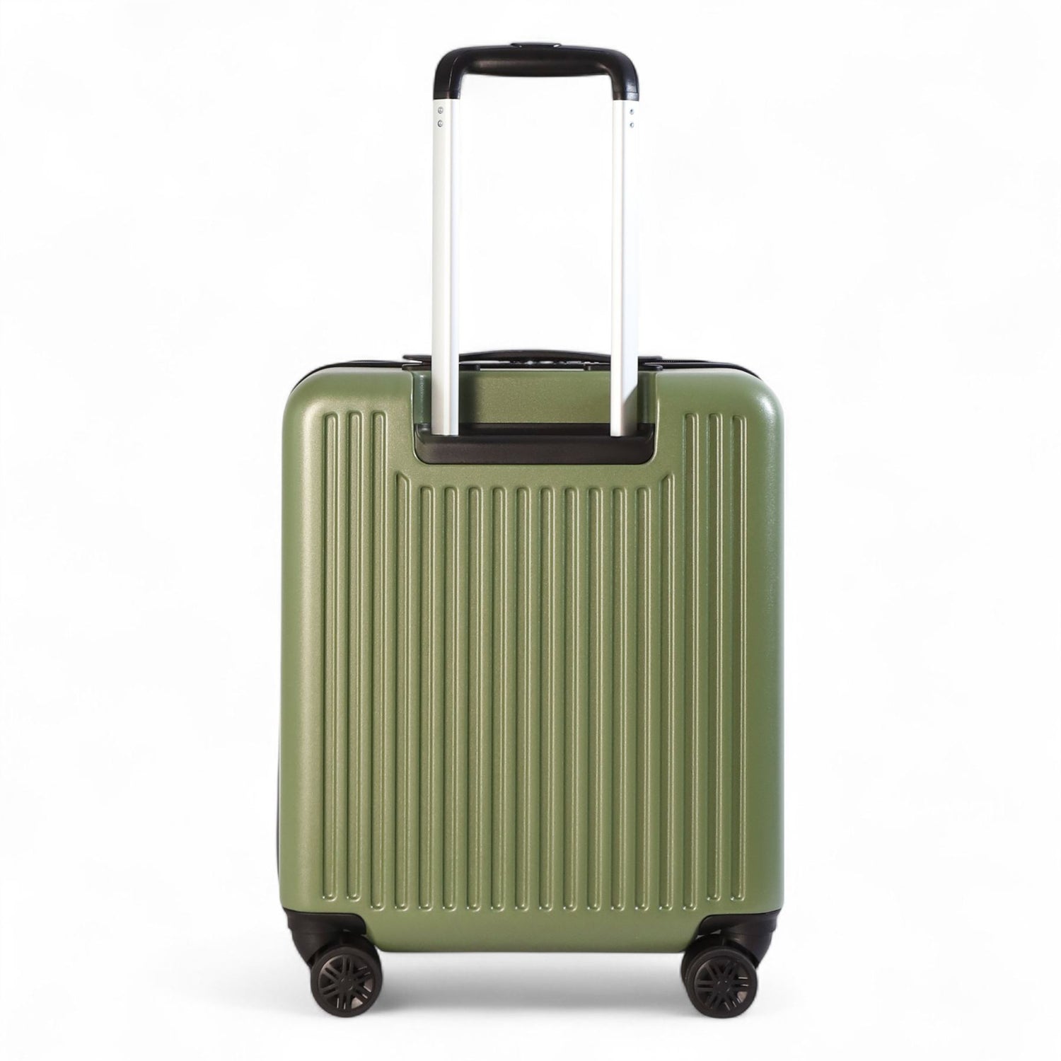 Durable EasyJet Ryanair 39 x 26 x 51.5 cm Olive Green Front Open Cabin Luggage Travel Suitcase
