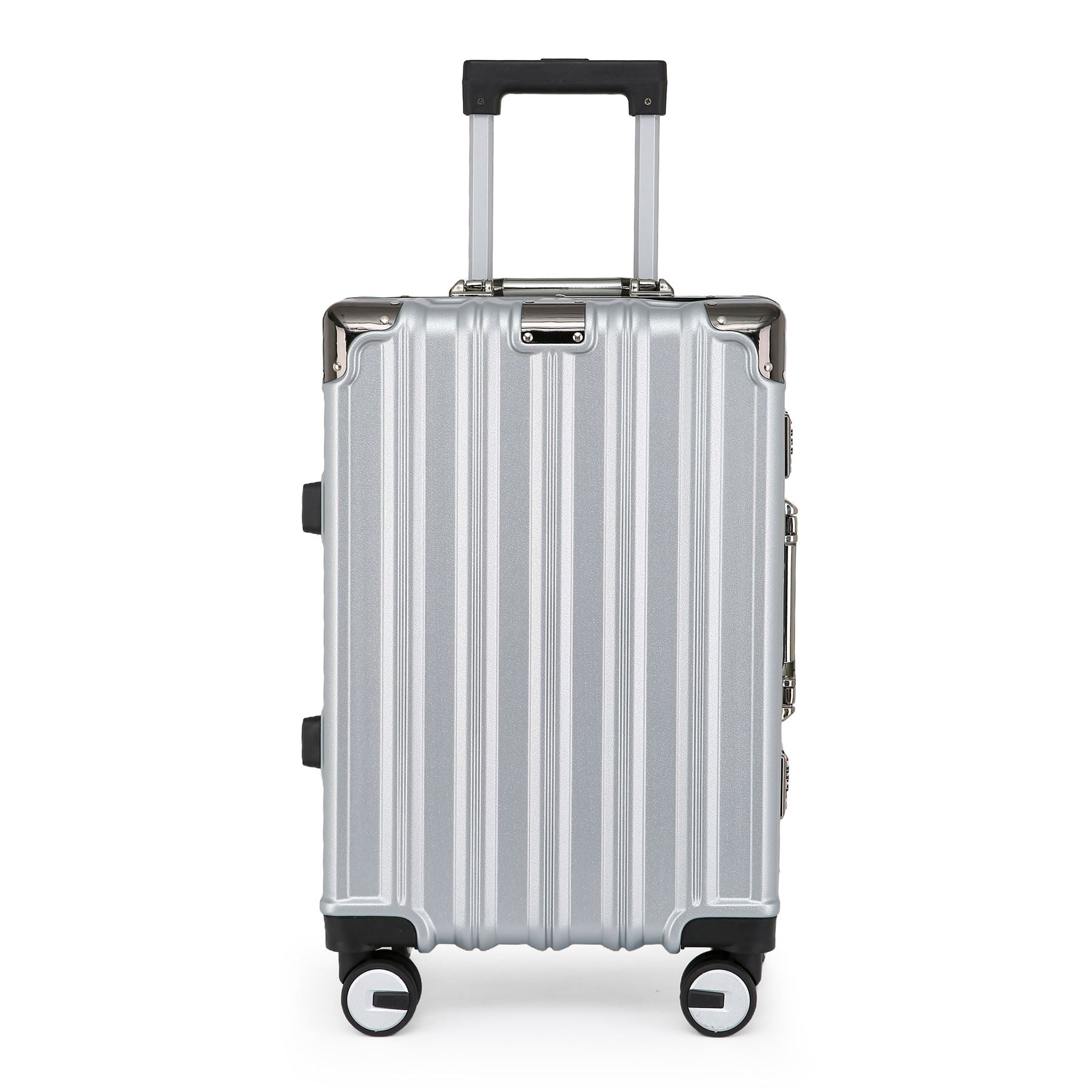 Airdrie Cabin Hard Shell Suitcase in Silver