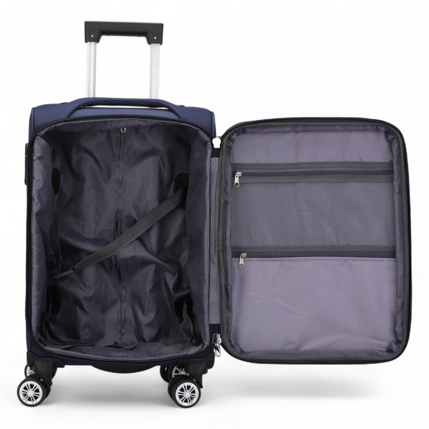 Delta Cabin Hard Shell Suitcase in Navy