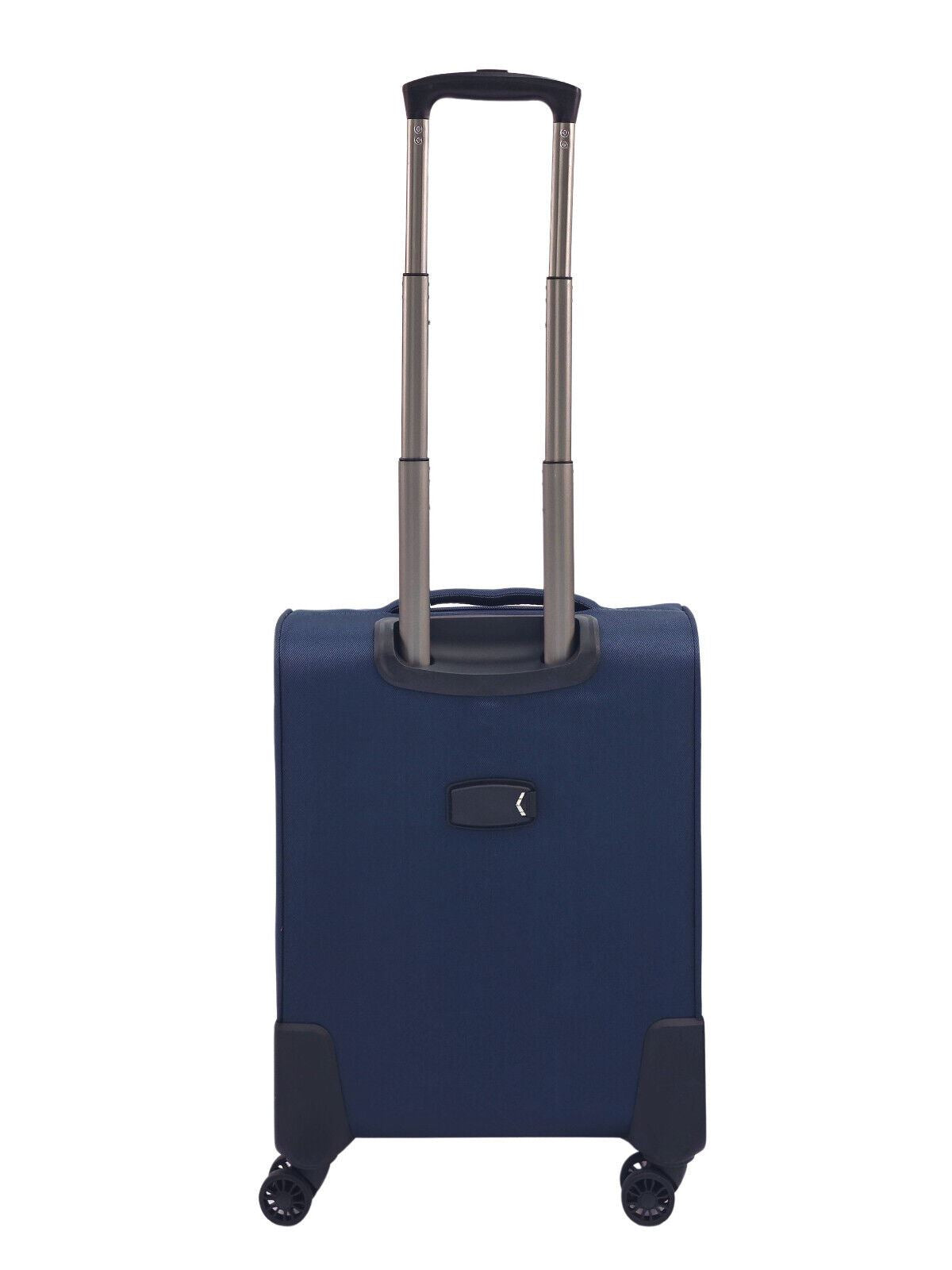 Soft Shell Cabin Suitcase 54 x 38 x 21 cm Lightweight Luggage Suitable for Easyjet, Ryanair
