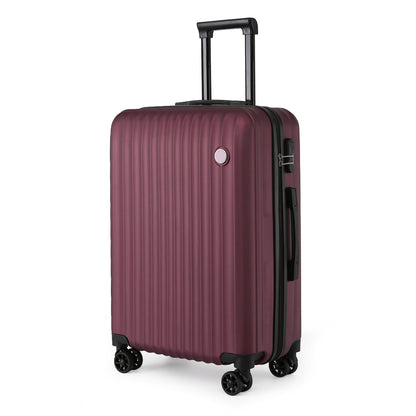 Edmonton Medium Hard Shell Suitcase in Burgundy