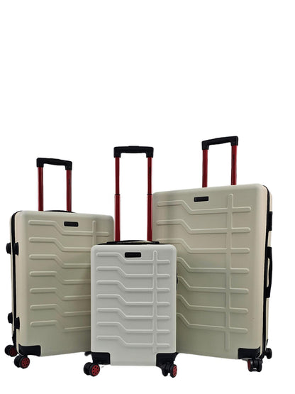 Hard Shell 4 Wheel Classic Luggage Suitcase Set