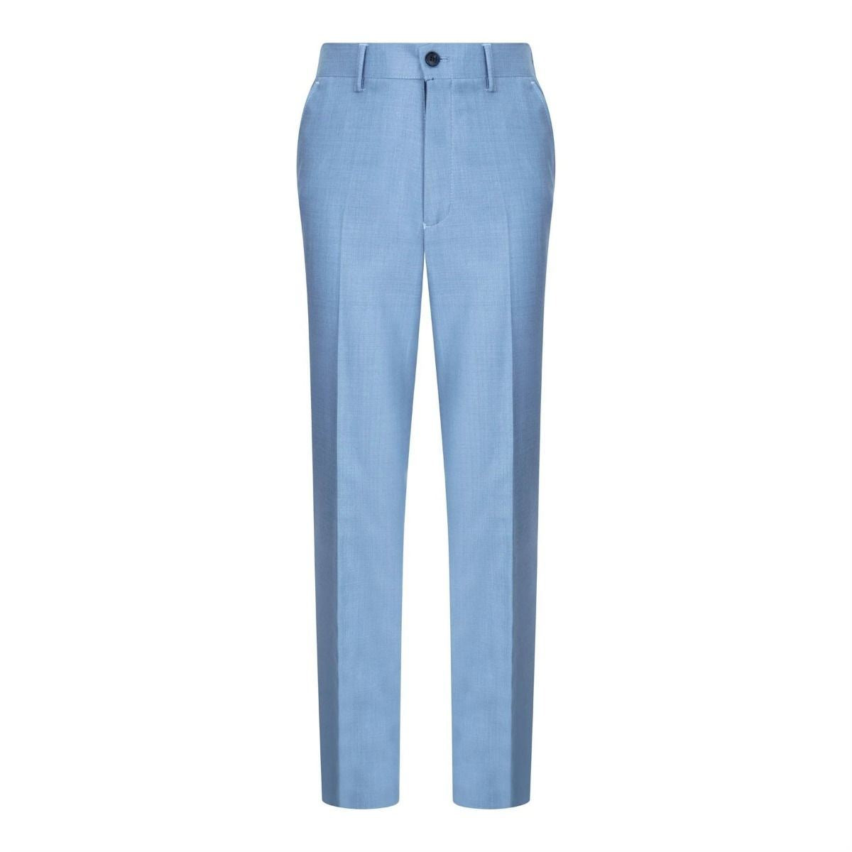 Boys 3 Piece Light Blue Classic Retro Suit