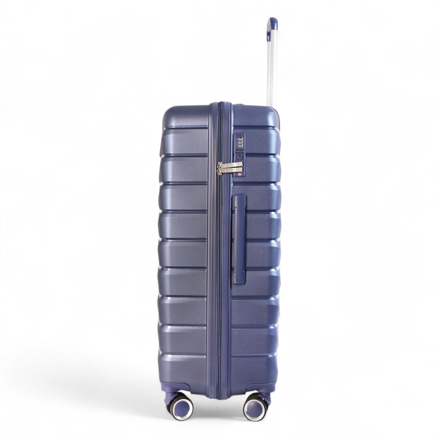 Forster Large Hard Shell TSA Suitcase in Blue