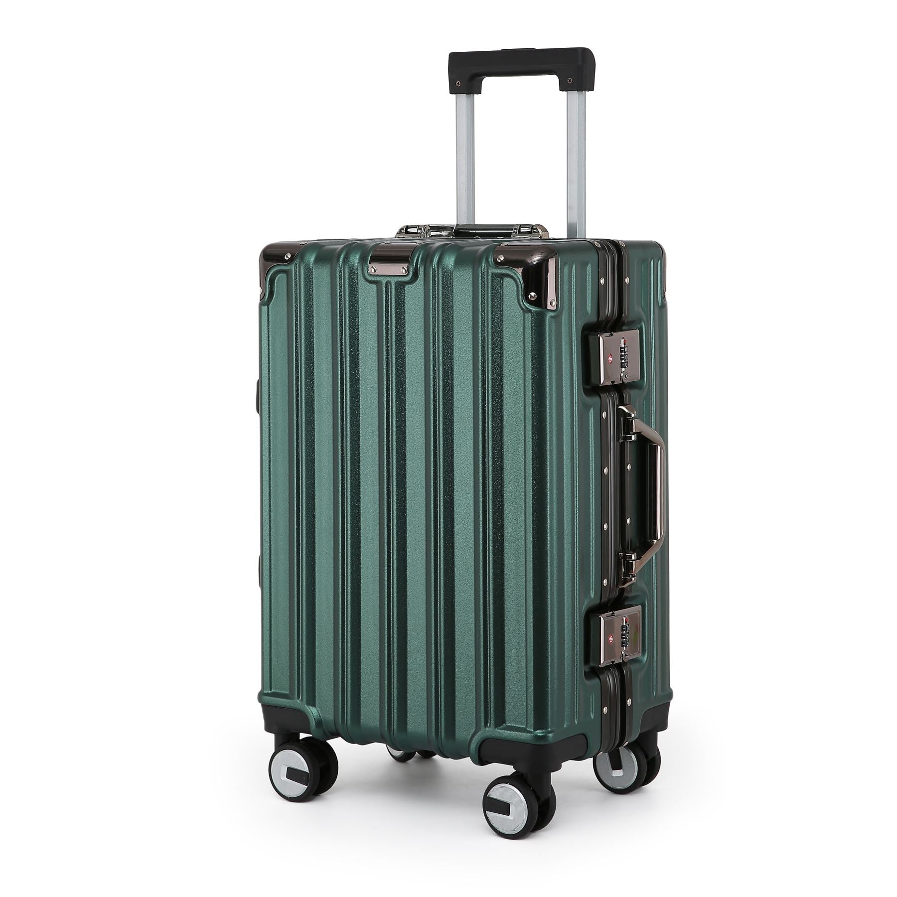 Airdrie Set of 3 Hard Shell Suitcase in Green