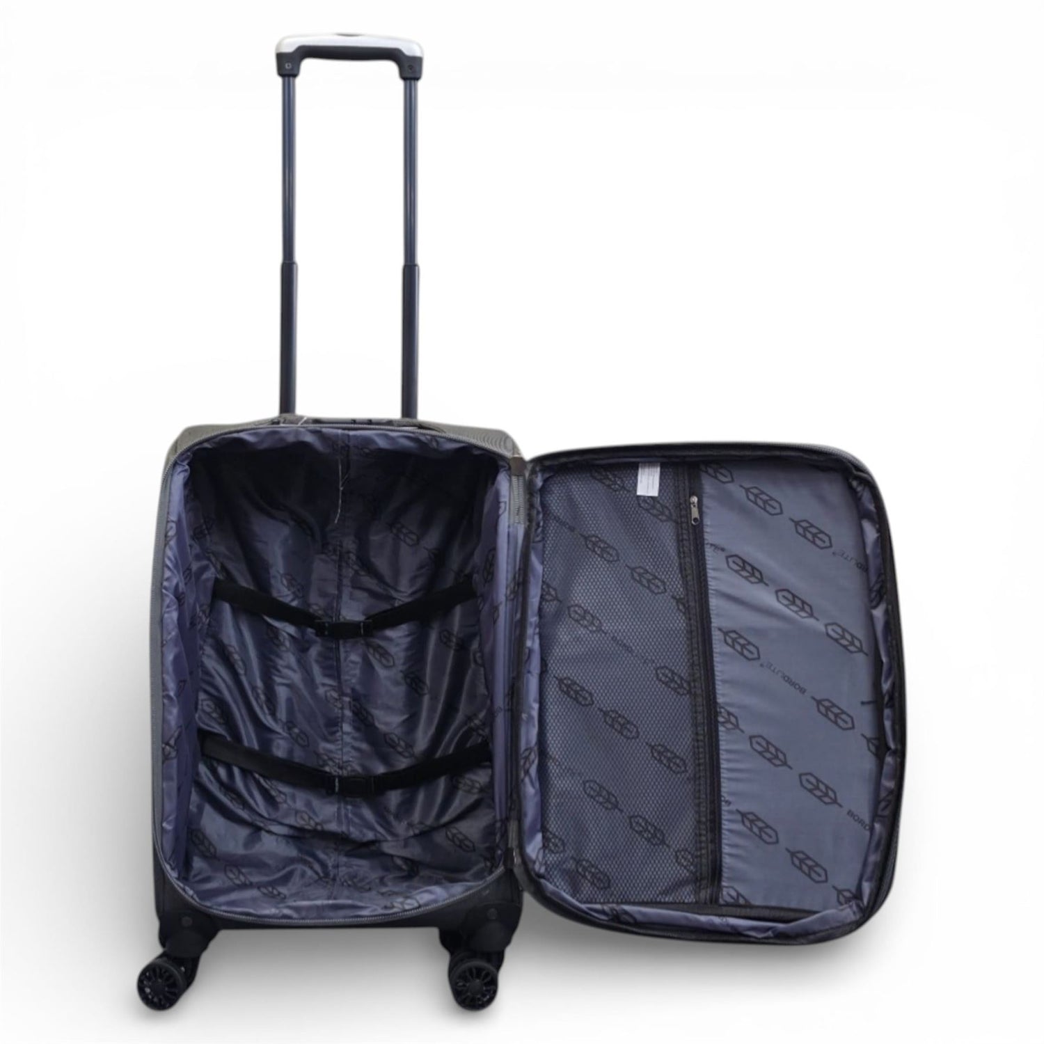 Nagoya Cabin Soft Shell Suitcase in Grey