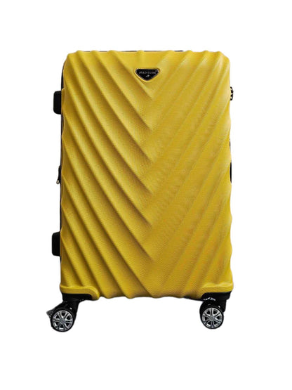 Chatom Large Hard Shell Suitcase in Yellow