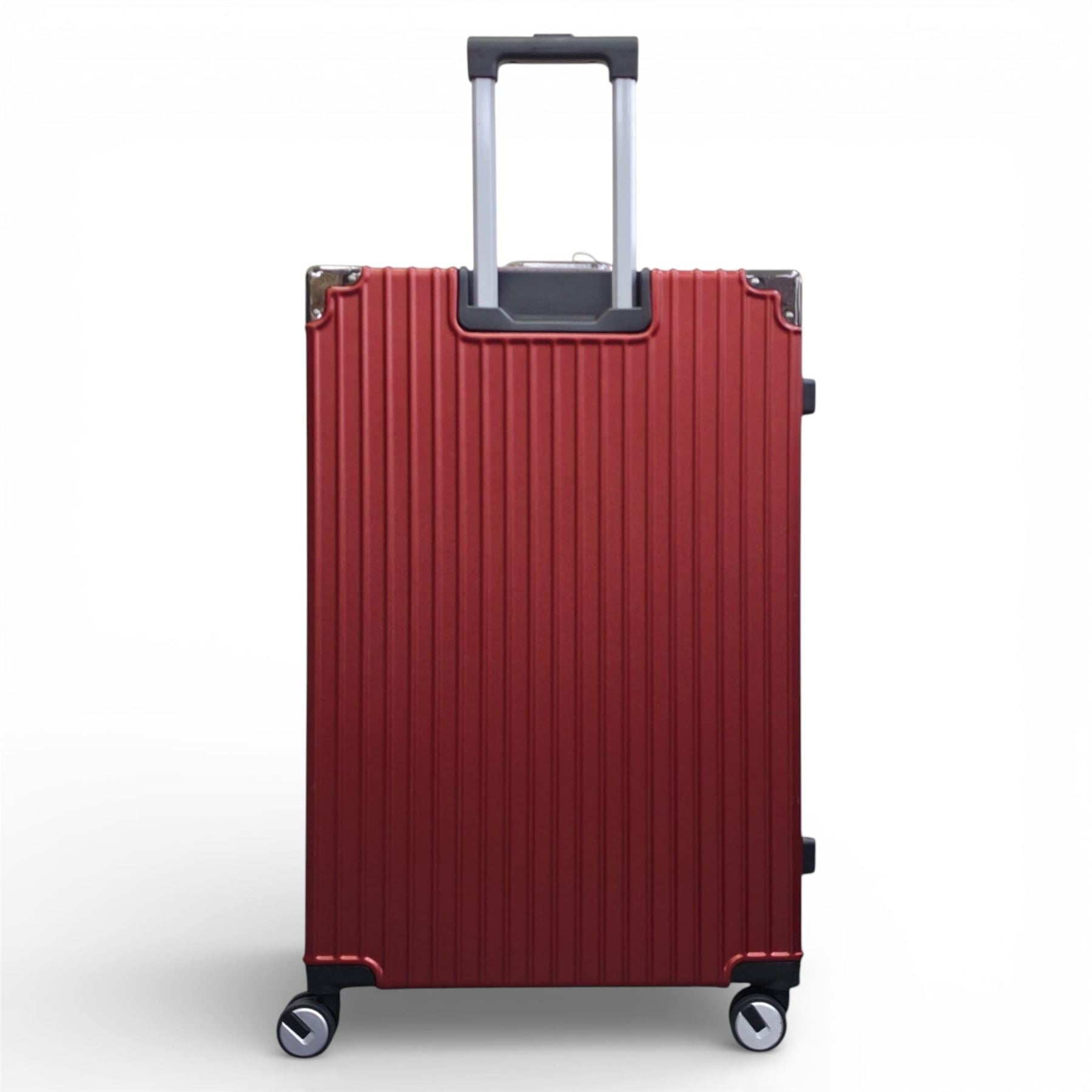 Airdrie Large Hard Shell Suitcase in Red