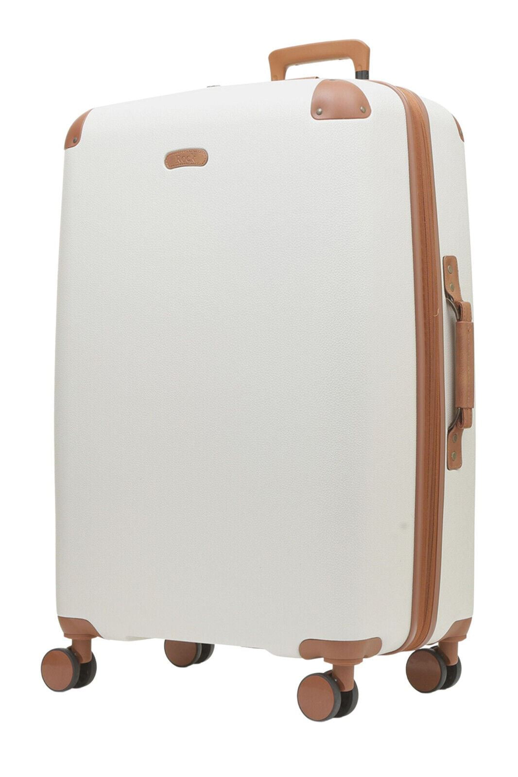 Anderson Large Hard Shell Suitcase in Cream
