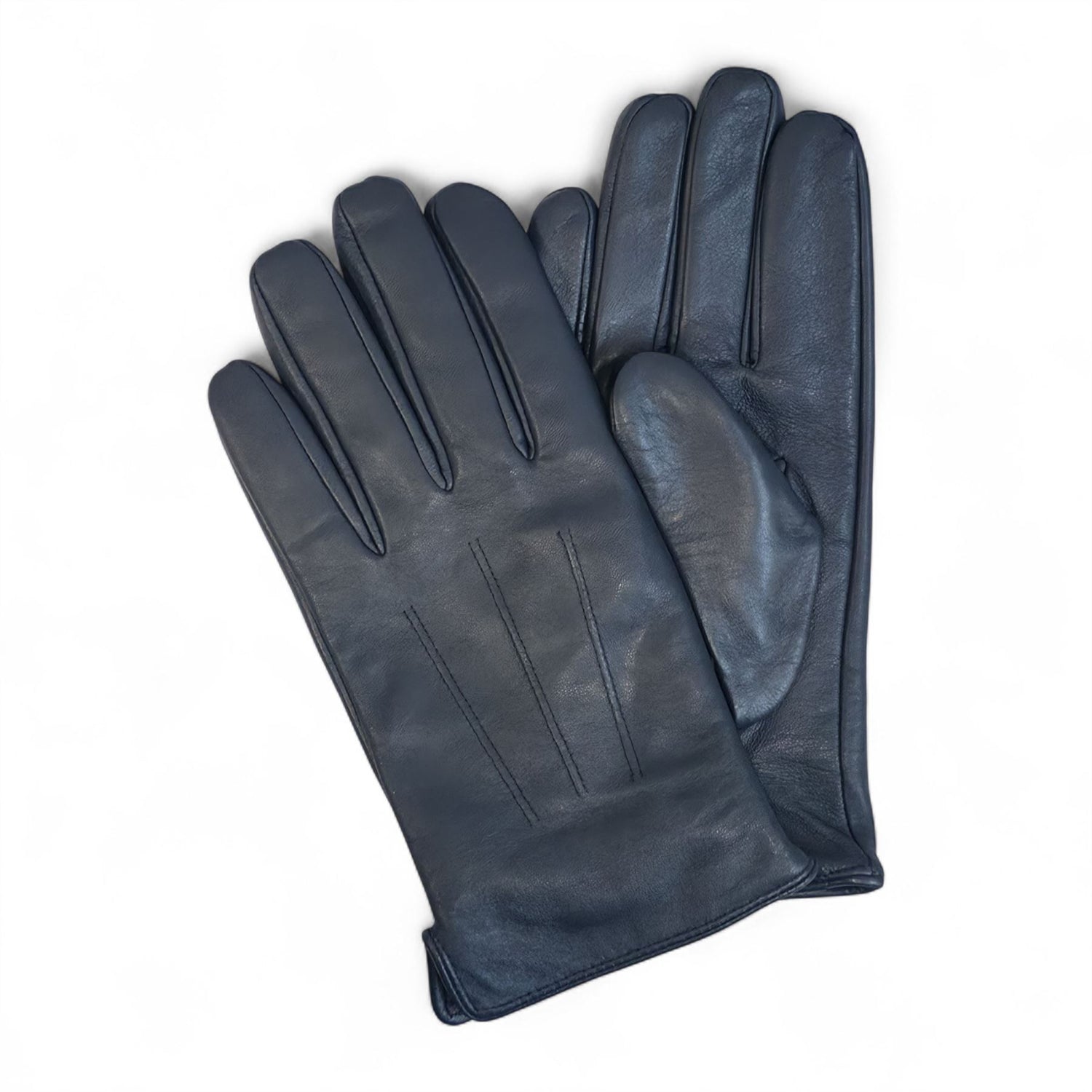 Men’s Italian Leather Warm Wool Lining Winter Gloves - M-LGV-305