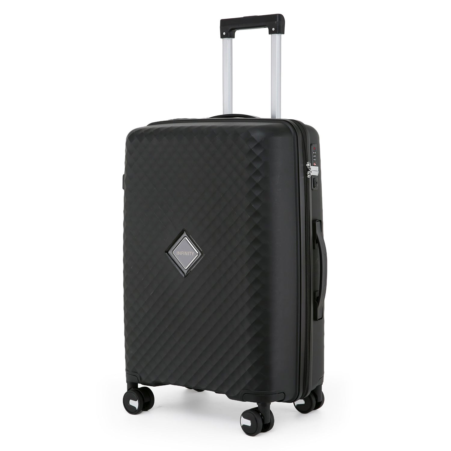 Courtenay Medium Hard Shell Suitcase in Black