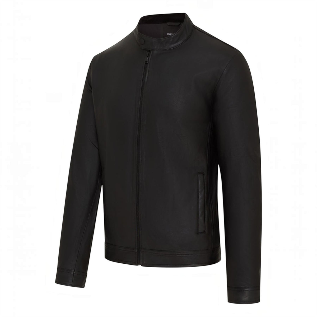 Mens Leather Racing Biker Jacket - Legar