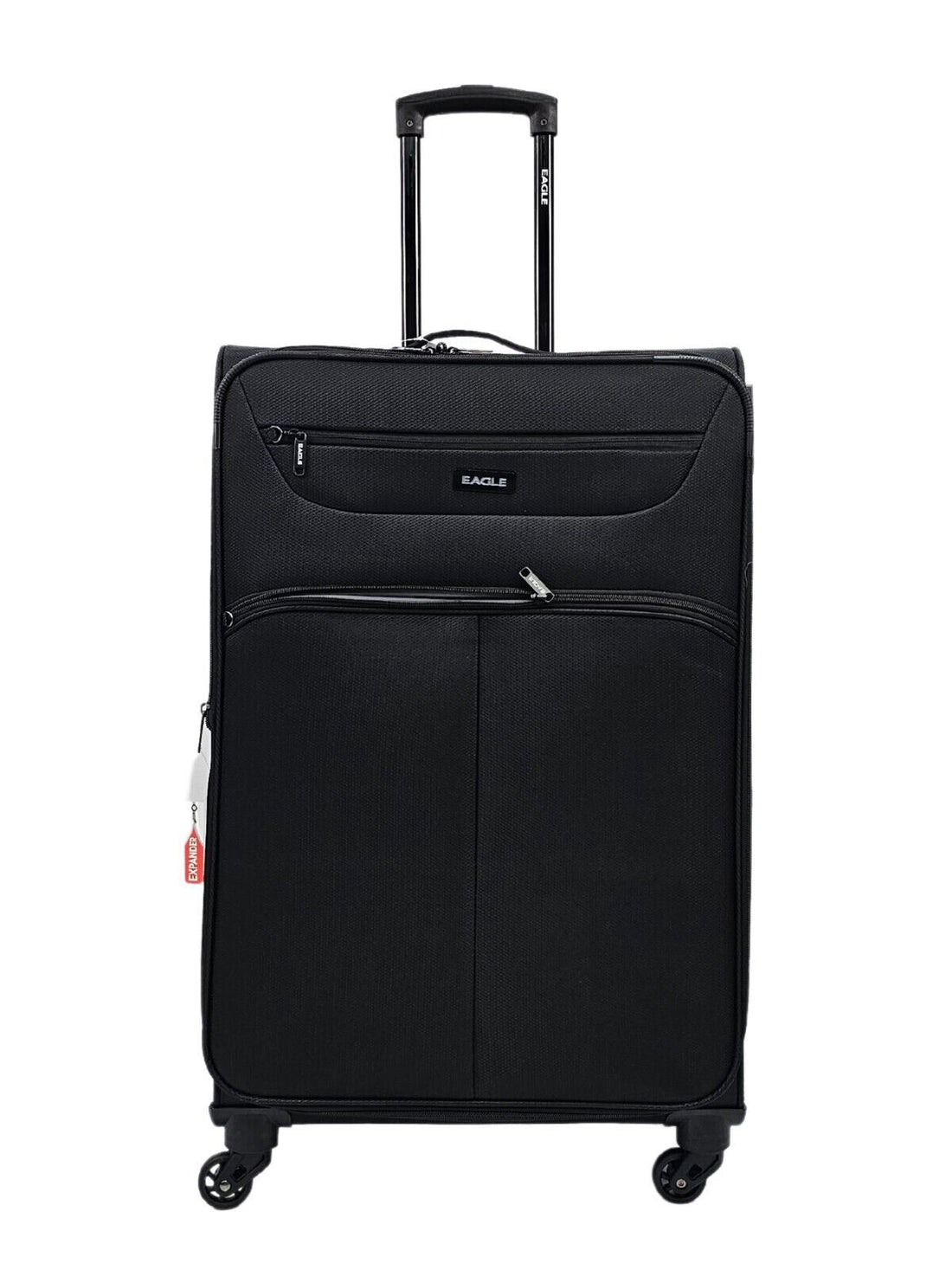 Baileyton Large Soft Shell Suitcase in Black