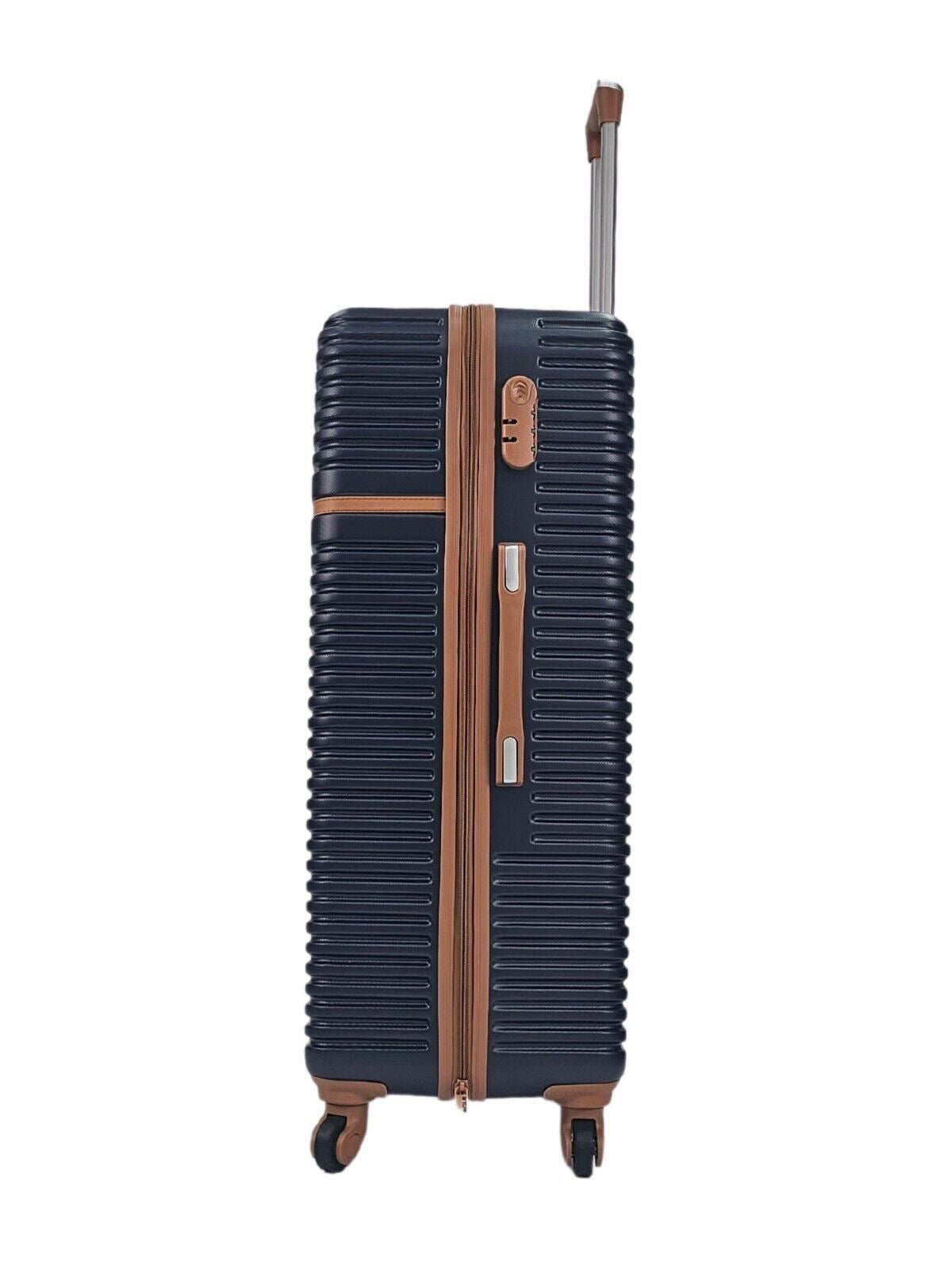 Bridgeport Large Hard Shell Suitcase in Navy