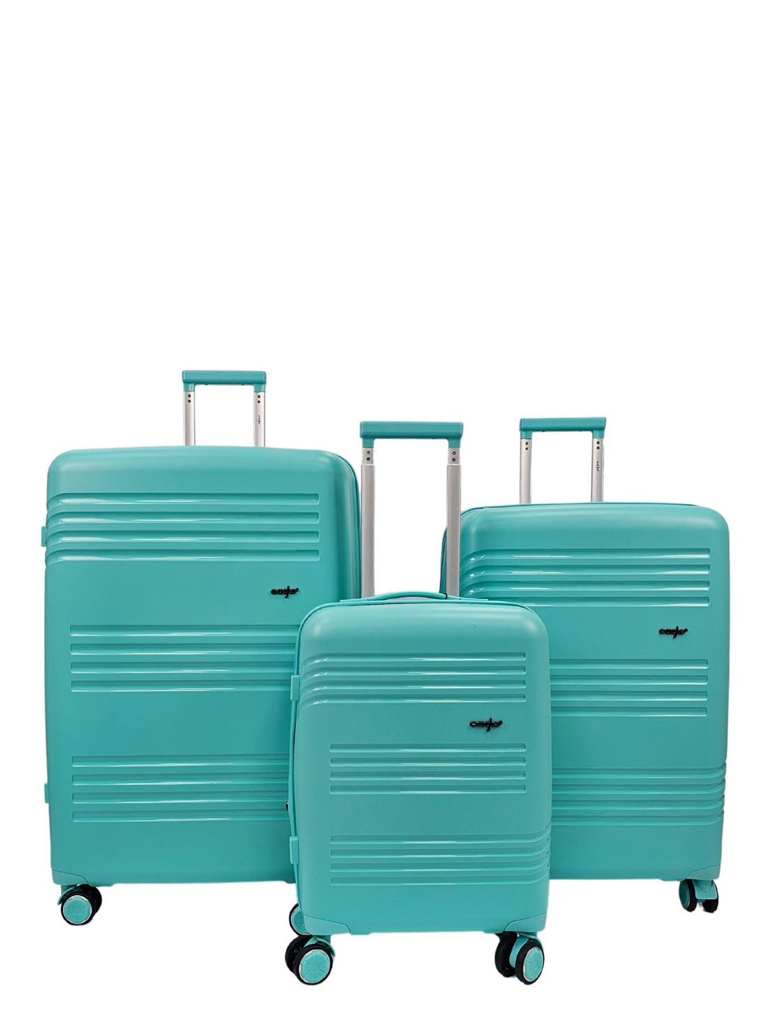 Hard Shell 4 Wheel TSA Suitcase Luggage Set