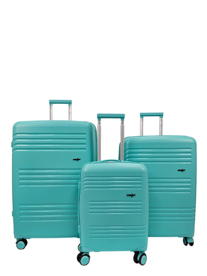 Hard Shell 4 Wheel TSA Suitcase Luggage Set