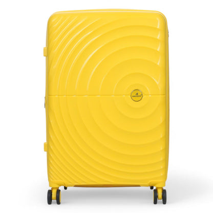 Balranald Large Hard Shell Suitcase in Yellow