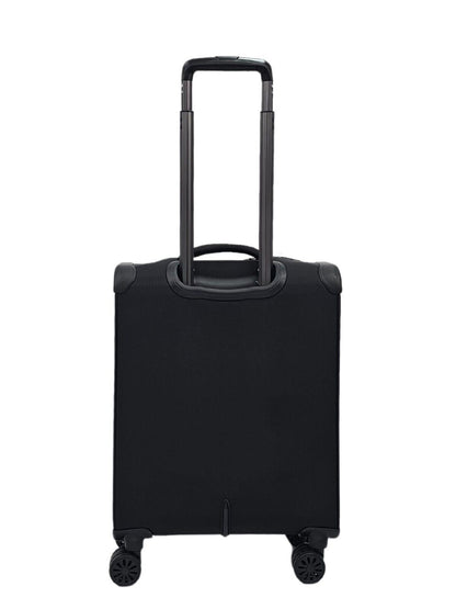 Blountsville Cabin Soft Shell Suitcase in Black
