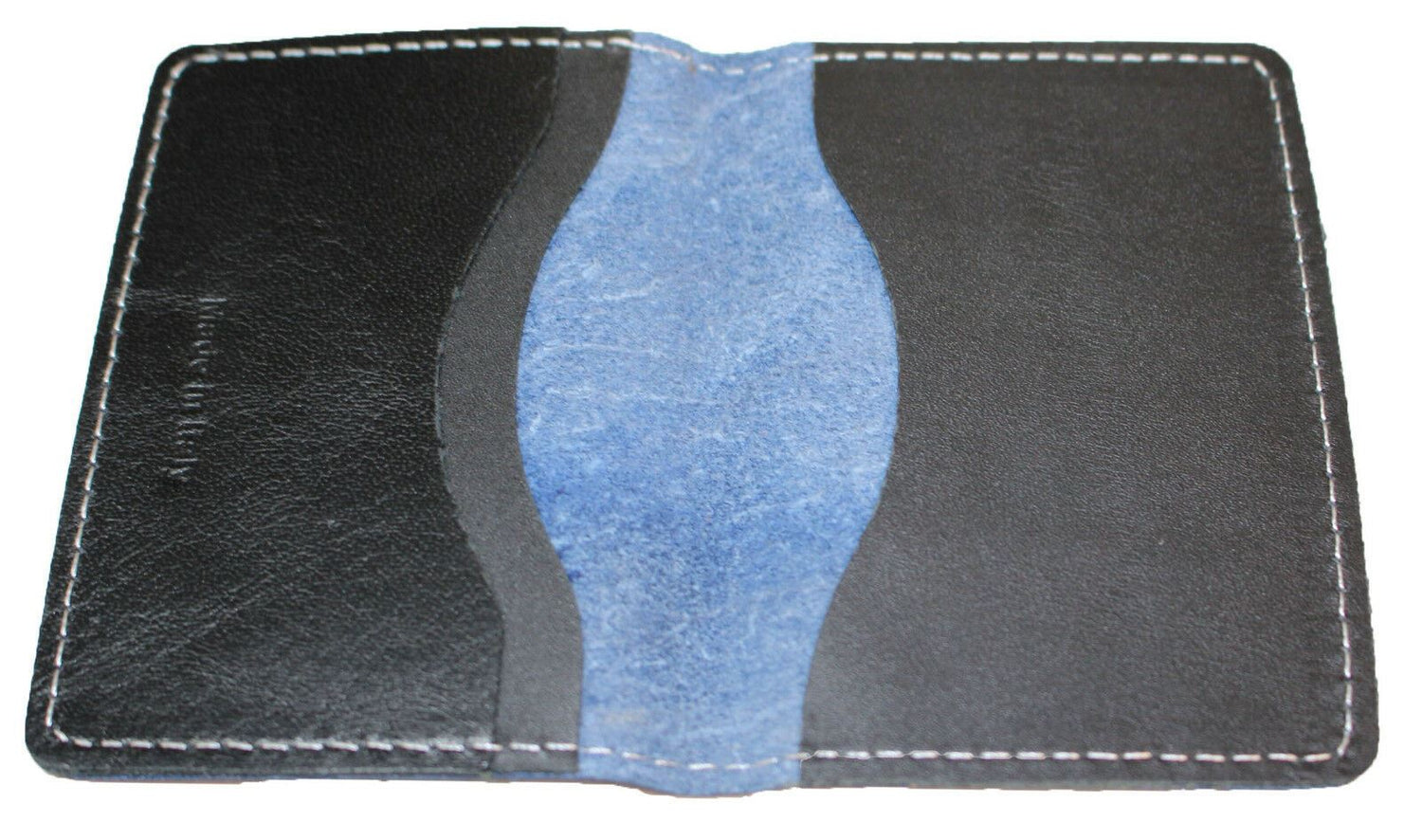 100% Genuine Real Leather Top Quality Unisex Mini Slim Wallet Credit Card Holder - Upperclass Fashions 