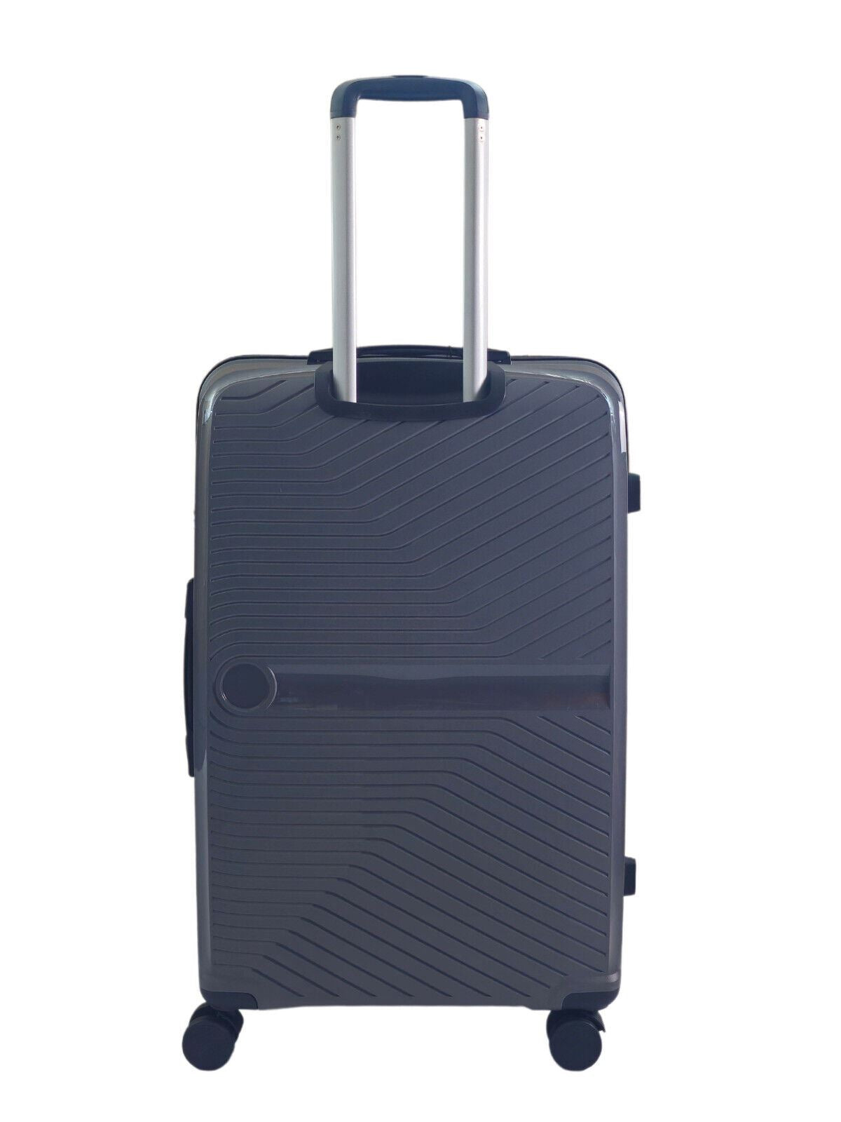 Abbeville Large Hard Shell Suitcase in Grey