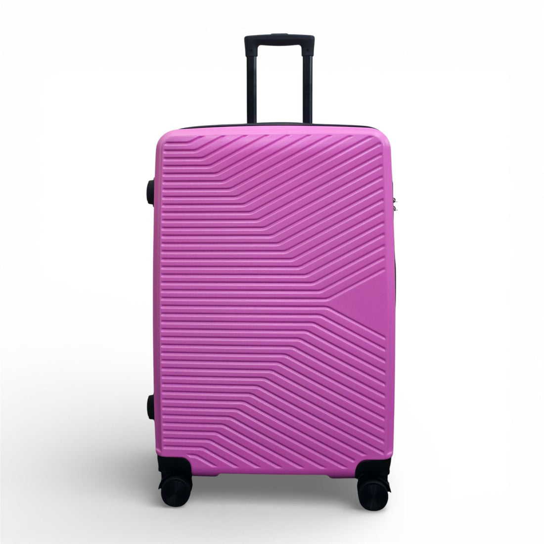 Junee Large Hard Shell Suitcase in Pink