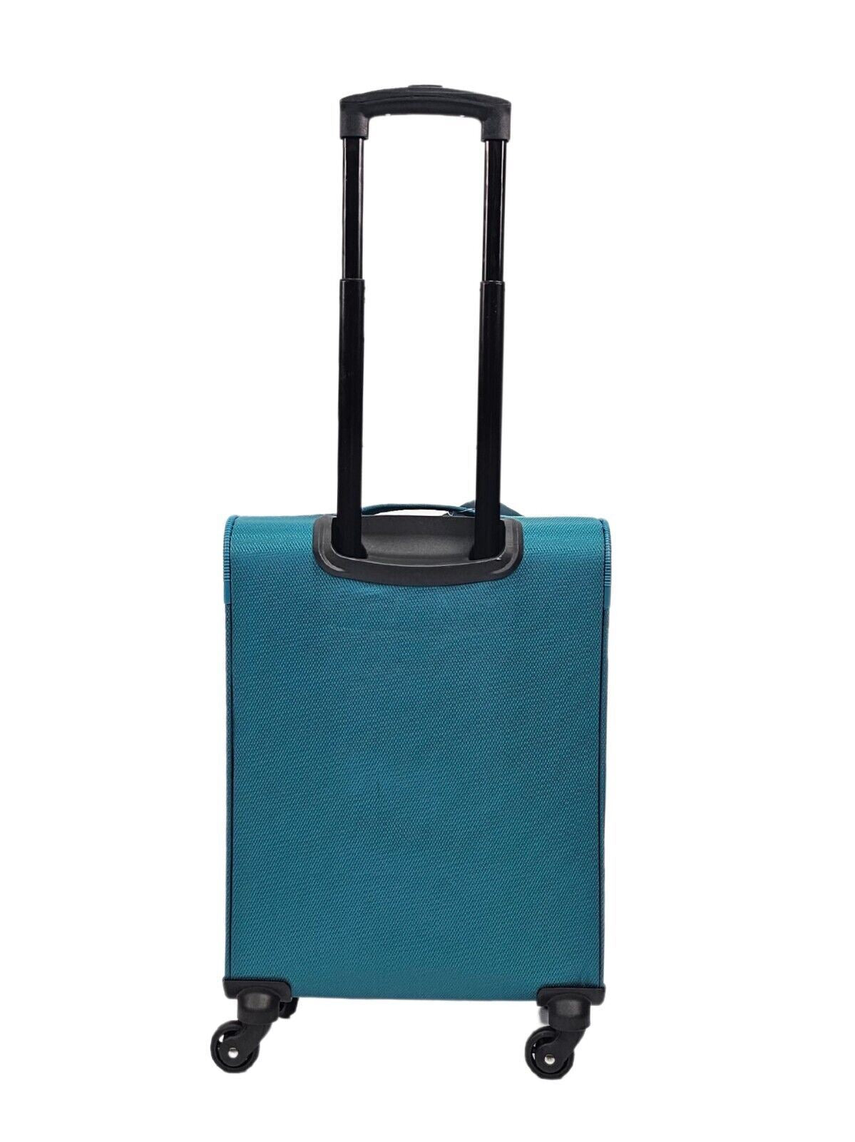 Lightweight Soft Cabin 4 Wheel Luggage Travel TSA Bag - Upperclass Fashions 