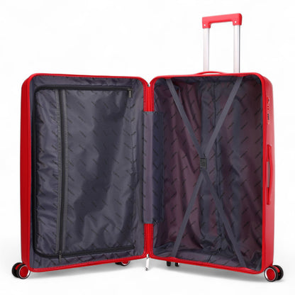 Burnaby Medium Hard Shell Suitcase in Red