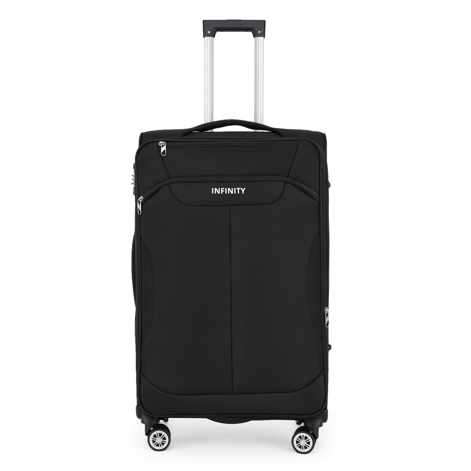 Delta Large Hard Shell Suitcase in Black