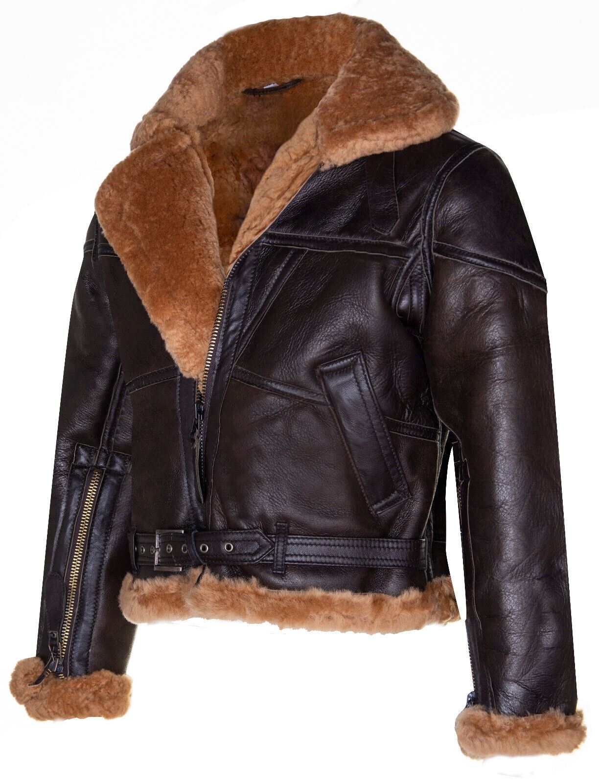 Womens RAF Sheepskin Flying Jacket-Reading