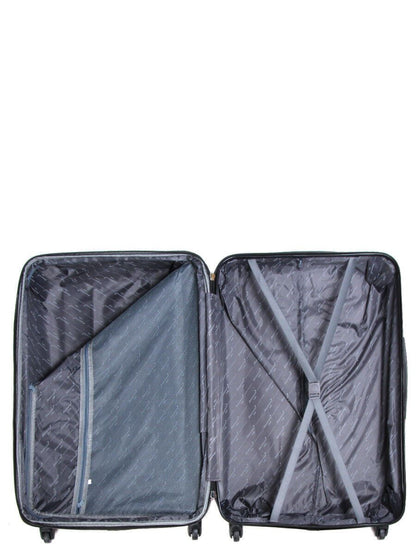 Castleberry Large Hard Shell Suitcase in Black