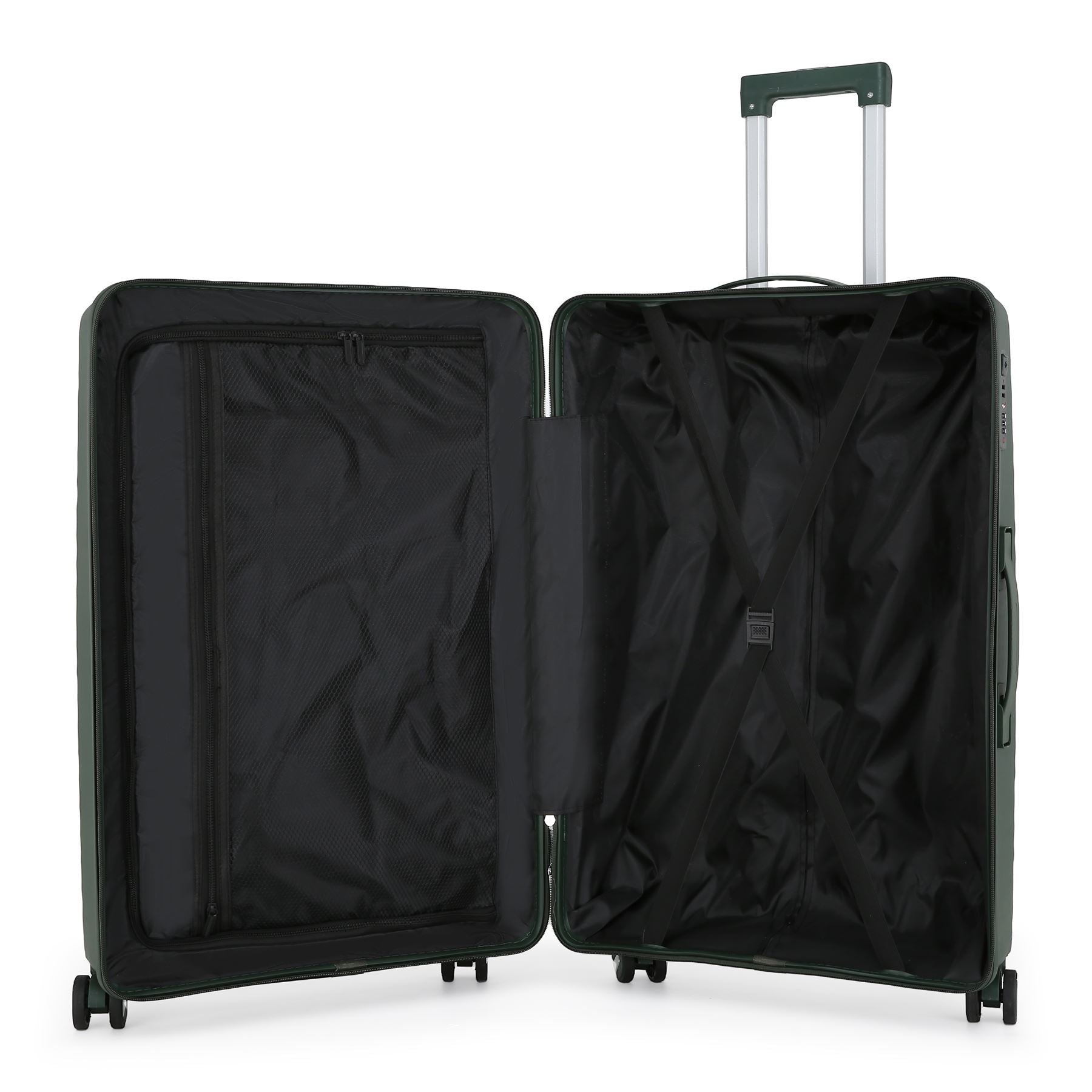 Courtenay Large Hard Shell Suitcase in Green