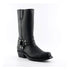 Grinders Unisex Black Western High Leather Boots- Renegade Hi - Upperclass Fashions 