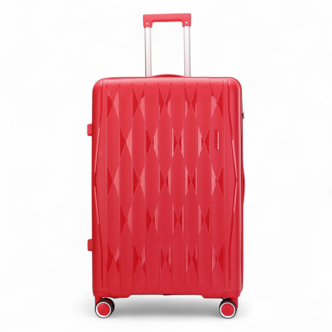 Burnaby Medium Hard Shell Suitcase in Red