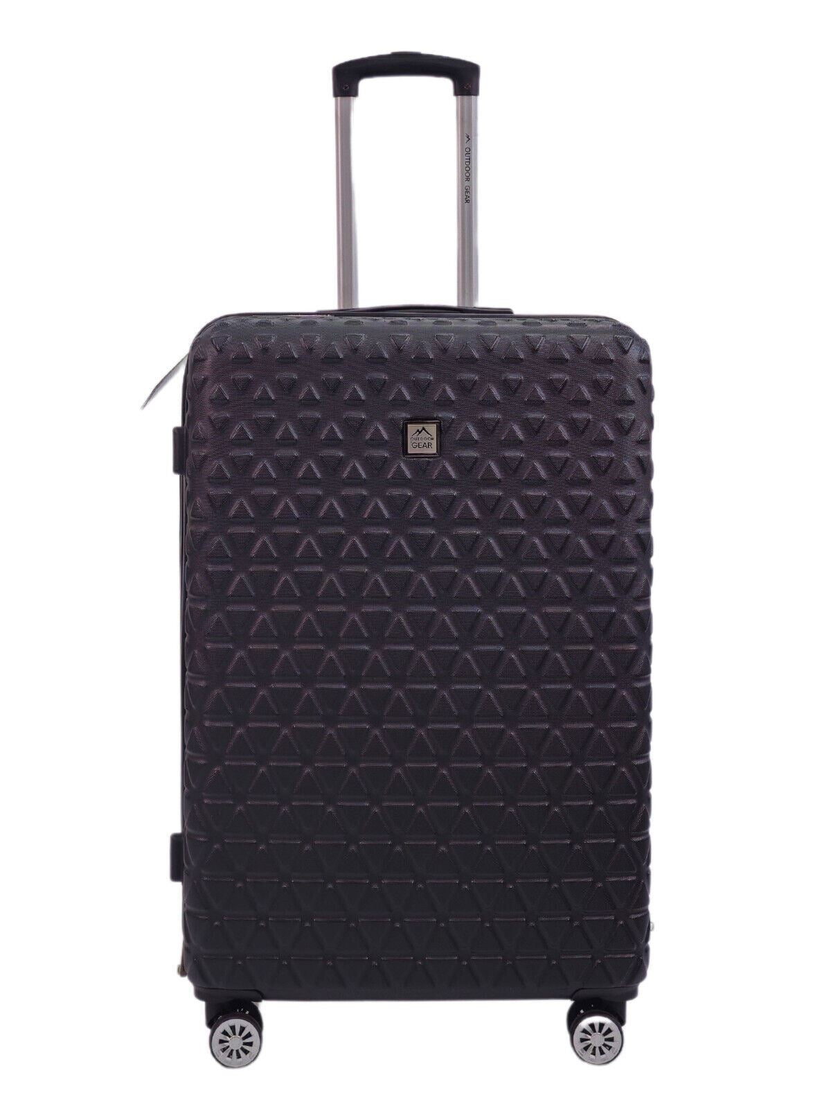 Adamsville Large Hard Shell Suitcase in Black