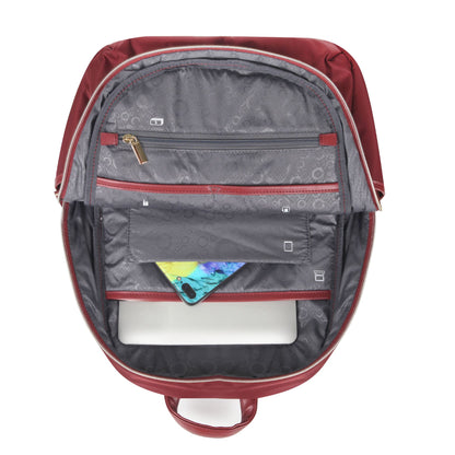 Backpack Rucksack 40 x 30 x 14 cm Red Underseat Travel Cabin Bag for Ryanair, Easy Jet