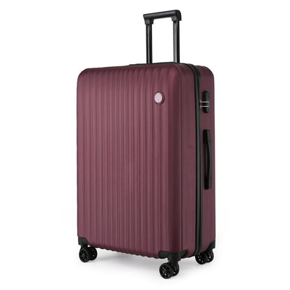 Edmonton Large Hard Shell Suitcase in Burgundy