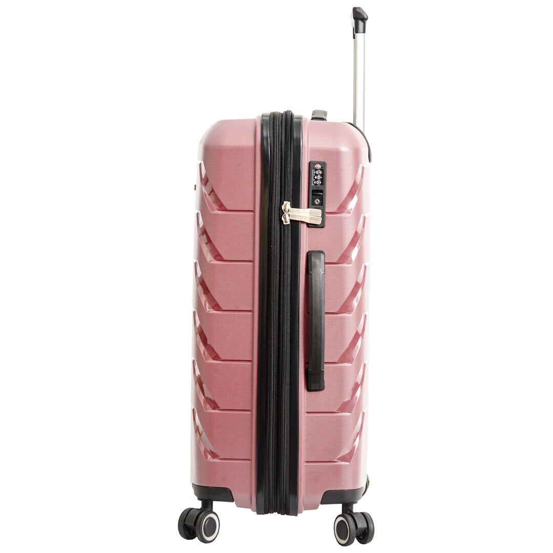 Camden Large Hard Shell Suitcase in Rose Gold