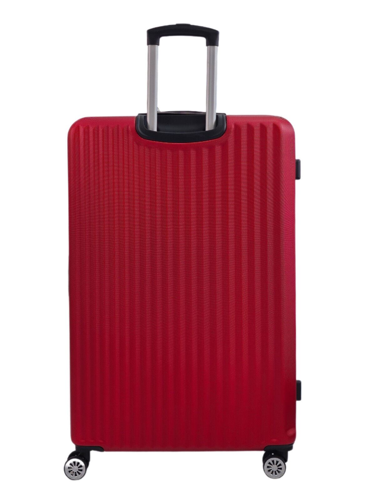 Albertville Extra Large Hard Shell Suitcase in Burgundy